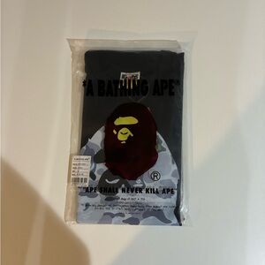 Bape Black and Gray Short Sleeve Tee